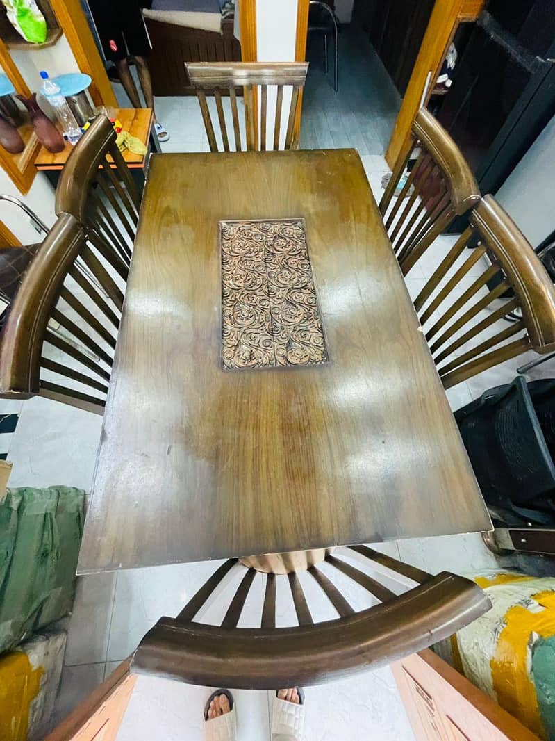 Dining table & chairs 2