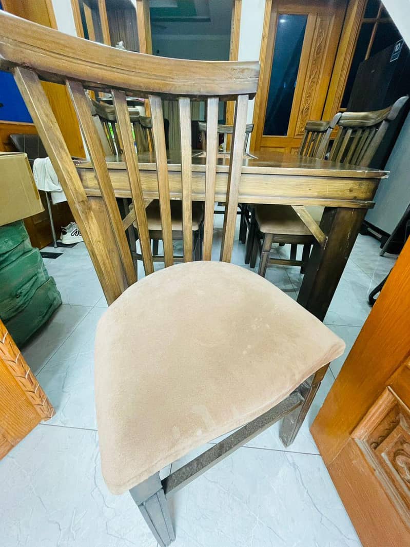 Dining table & chairs 4