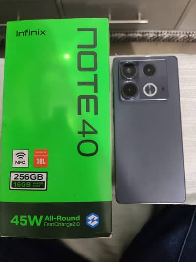 Infinix note 40 all ok exchange possible