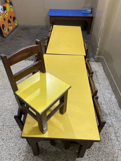 Kids Tables and chair school and tution items