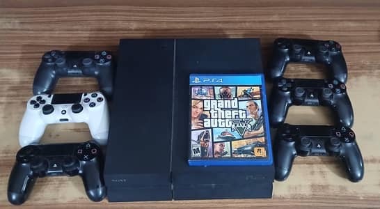 Playstation 4 1TB with 6 Controllers Fat Online