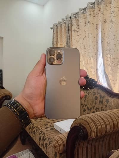 IPhone 13 promax 256GB PTA APPPROVED 98% HEALTH