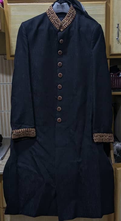 Sherwani with Kulla and Khussa