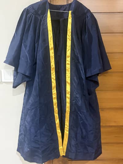 Graduation coat with cap