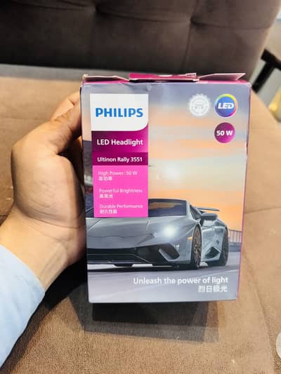 Philips Ultinon Rally 3551 LED headlight bulb conversion kit