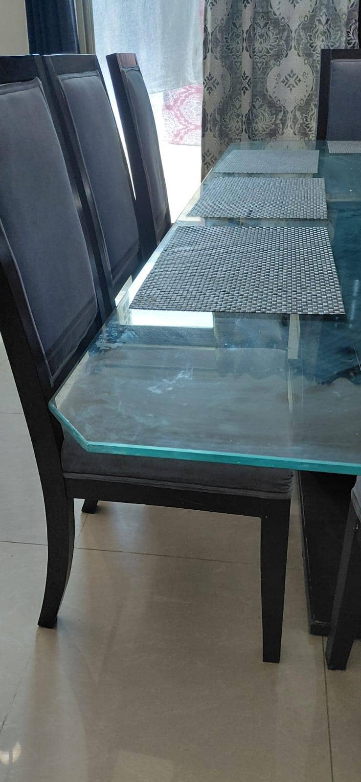 Modern Glass top Dinning Table 2