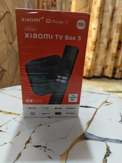 Xiaomi tv box s 2nd gen 2 month use all ok 4k ultra -hd