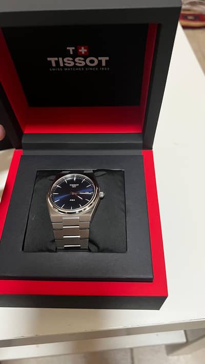 Tissot PRX 40mm navy blue