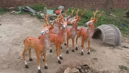 Fiberglass Statue Animals
