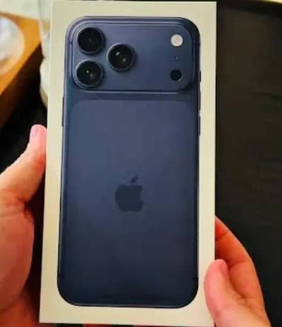 Apple iphone 17 pro 512gb Blue colour