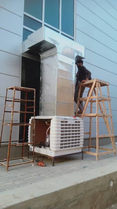 AIR EVAPORATIVE CHILLER (AOLAN) DUCT EVAPORATIVE AIR COOLER