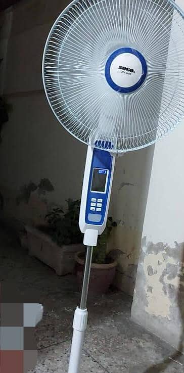 Sogo Ac/Dc Plus Recharge Fan