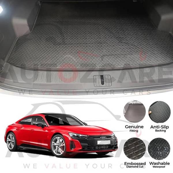 Audi E-Tron GT China Rexine Custom-Size Trunk Mat - Model 2021-2025