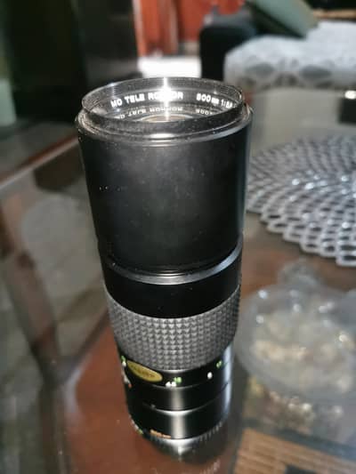 Minolta MD tele ROKKOR camera lens
