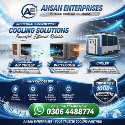 duct air evaporative cooler chiller  (AOLAN)