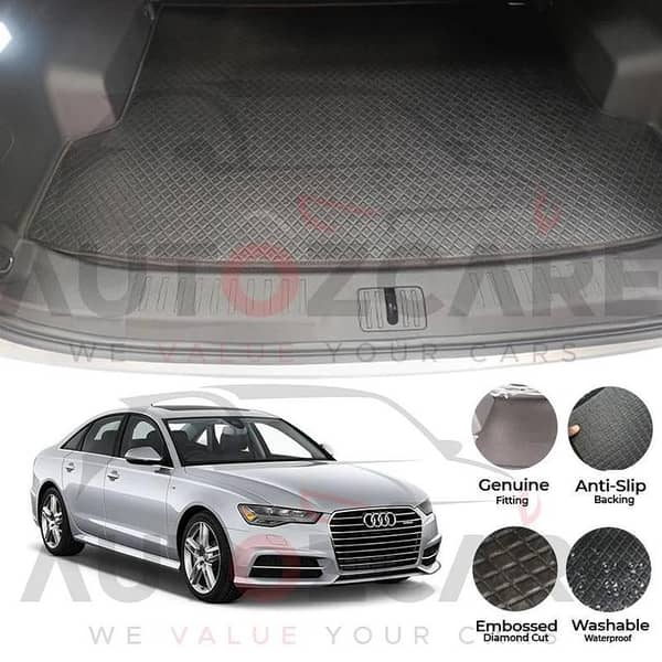 Audi A6 China Rexine Custom-Size Trunk Mat - Model 2011-2018
