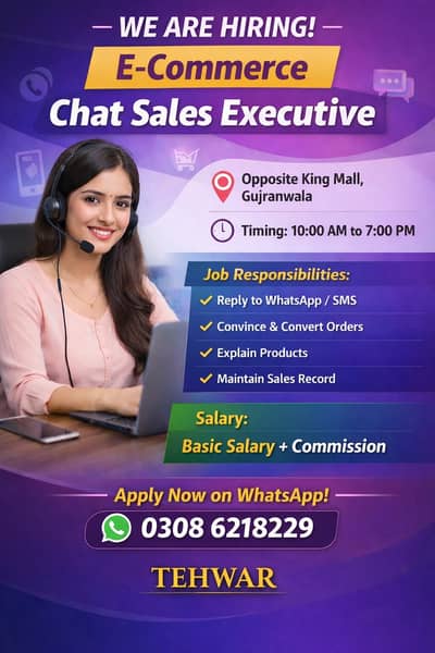 Chat Sales Executive