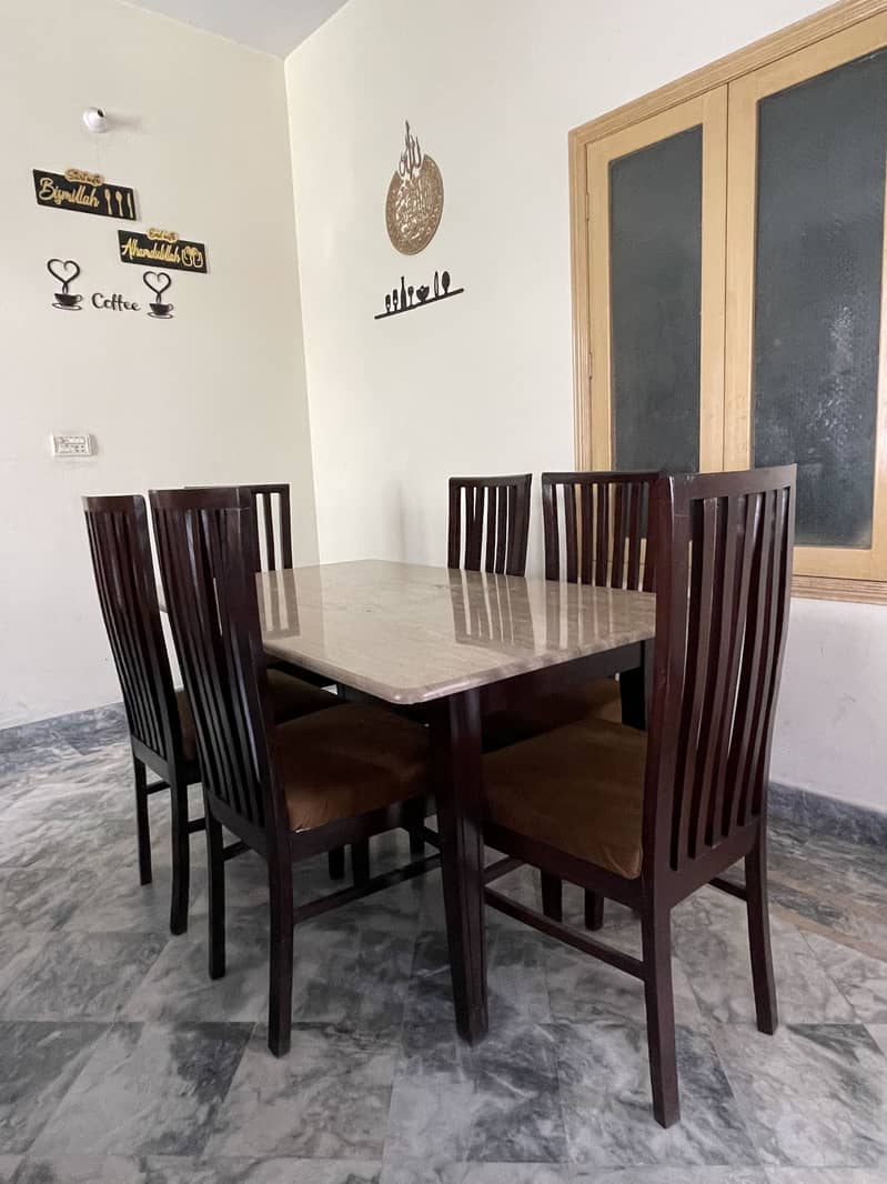 DINING TABLE WITH CHAIRS 2
