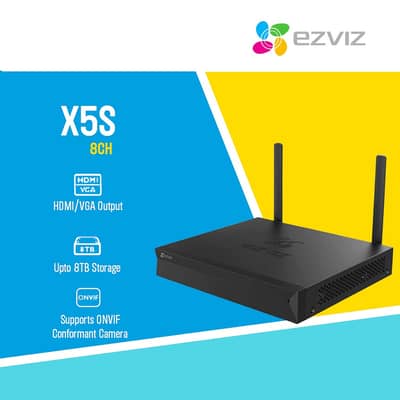 EZVIZ NVR 8 Channel - Wireless + LAN