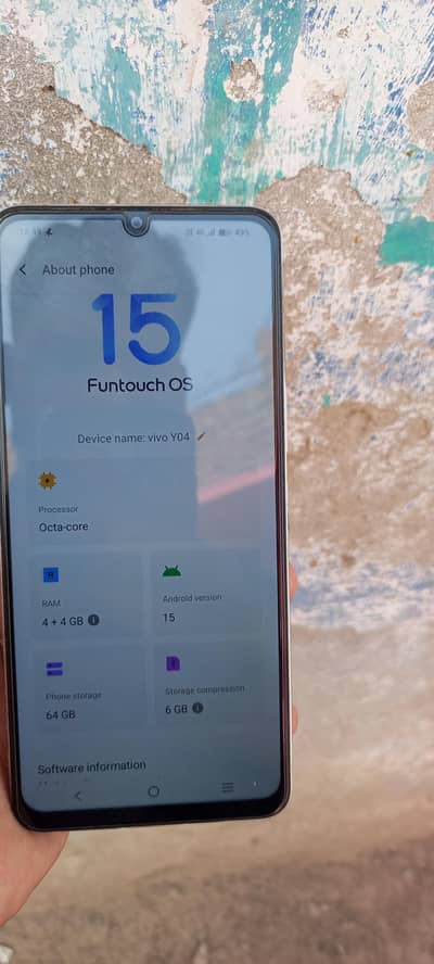 vivo Y04 with warranty