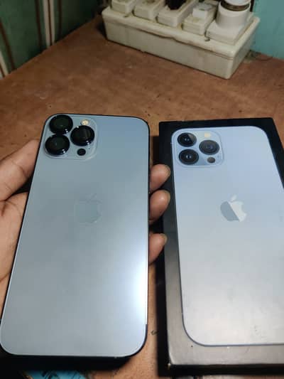 iPhone 13pro max Jv 256 with box