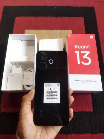 Redmi 13 8/128gb lush condition 33watt fast charging urgent sale