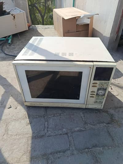 old microwave