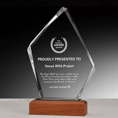 Glass shields| Awards trophi | Acrylic shields|Custom size and shape