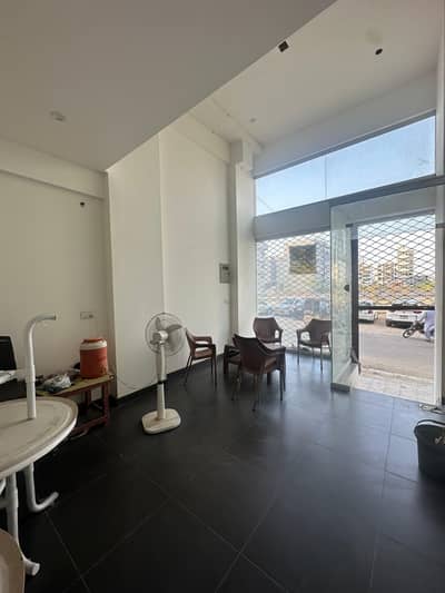 Beautiful Double Height Big Shop Available For Rent In Khalid Commercial ARea