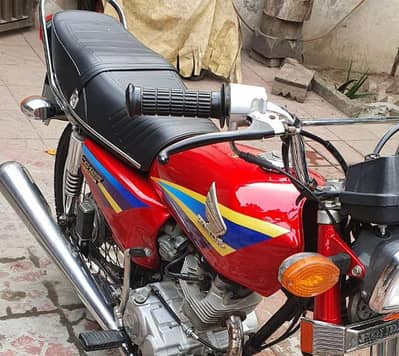 Honda 125 CG 2014 model Karachi number