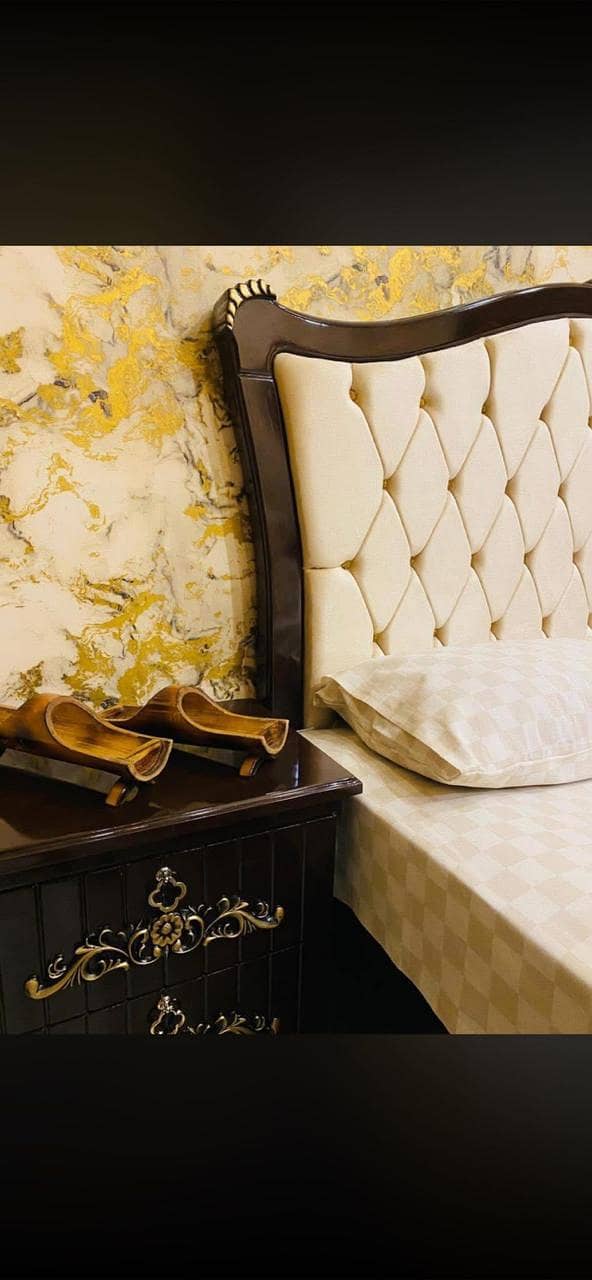 bed set king size  dressing table 3