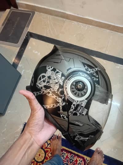 vector just like new helment 3 in 1 flip up  helment