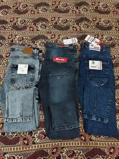 top quality 3 skinny fit jeans 34 waste