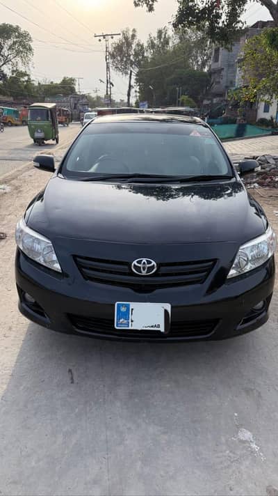 toyota corolla 2010  model totel  original  xli to gli convert