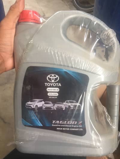 Toyota taglon sn/cf 3.5 litre genuine engine oil