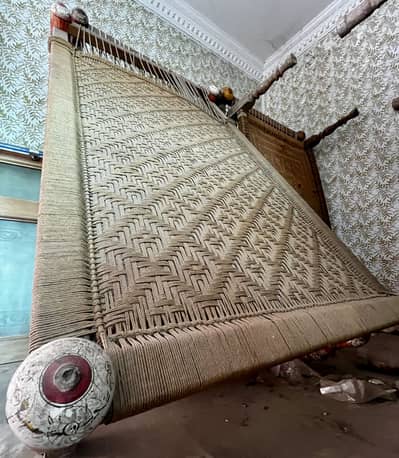 Premium Wooden Charpai – Solid, Stylish & Built to Last