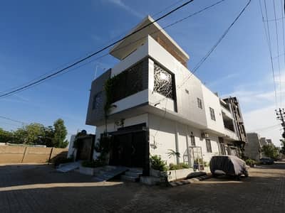 Brand New Leased Corner 120 Sq. Yd. Ground+1 House For Sale at Punjabi Saudagaran PS City 1 Sector 32 Scheme 33 Karachi