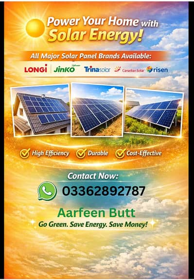 “Solar Energy Experts – Sales & Installation”