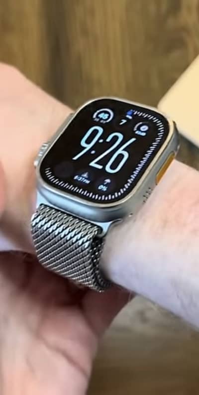 APPLE WATCH ULTRA 1/2/3 TITANIUM BAND LATEST
