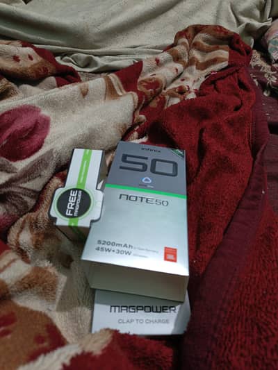 Infinix Note 50 – 256GB / 16GB RAM, 6 Months Used