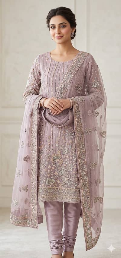 Formal dress / Embroided suit / Fancy dress /Party wear dresses/ suit