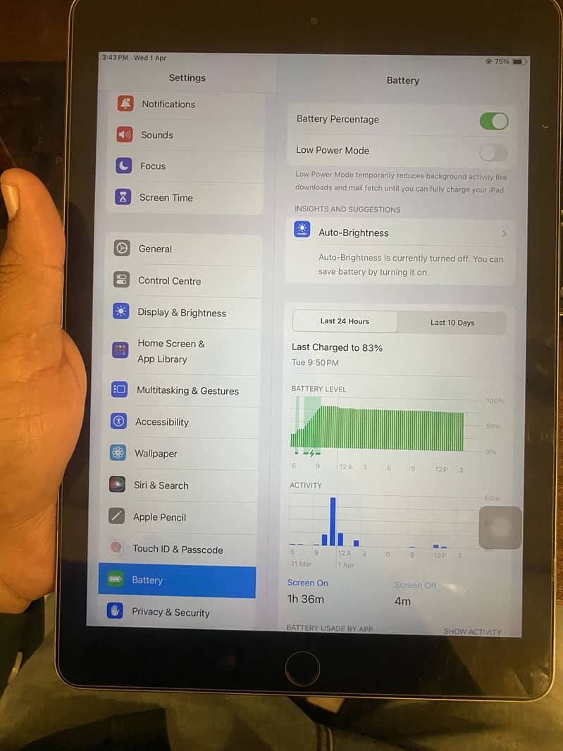 Ipad 6th generation 4