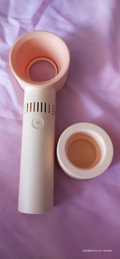 imported blad less  rechargeable hand fan