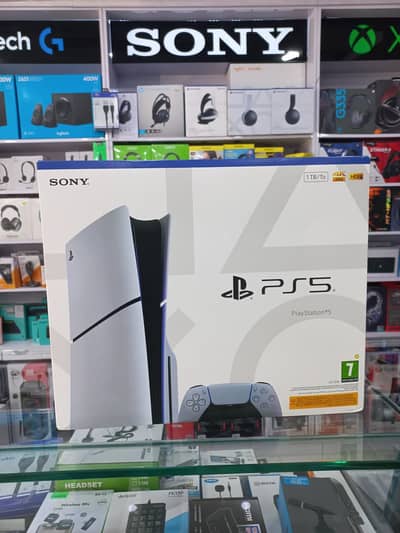 Playstation 5 Slim Disc Edition | PS5 Console | Gaming Console | PS5