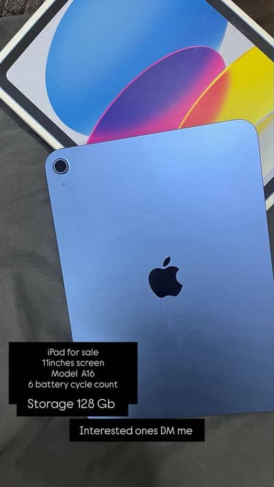 Apple Ipad A16