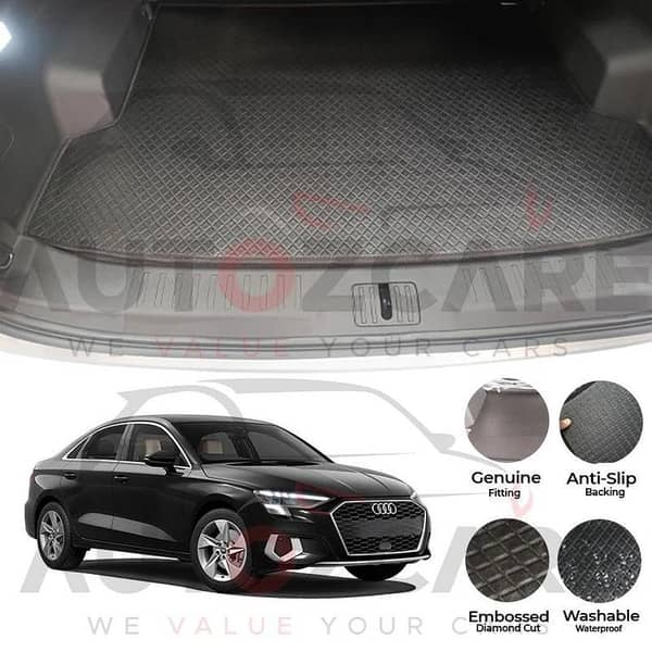 Audi A3 China Rexine Custom-Size Trunk Mat - Model 2021-2025