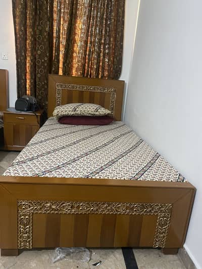 single bed pair with new matress