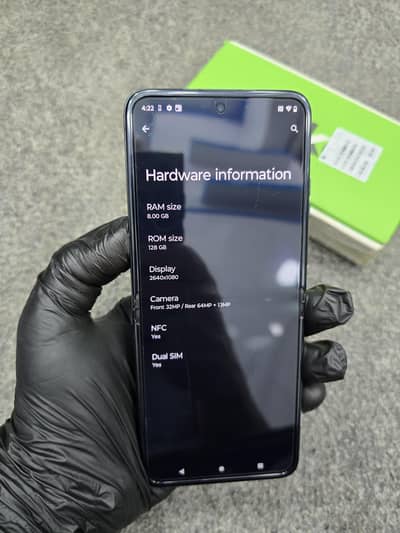 Motorola RAZR 40 Pta Approved (Box only)