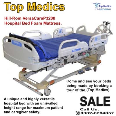 ICUBed Electric Hospital Bed, Surgical Bed Ward Bed, Patient Bed