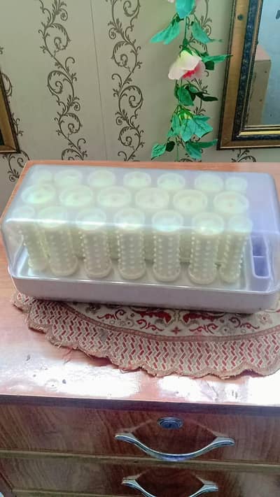 Clairol Style Setter heated hair curlers rollers